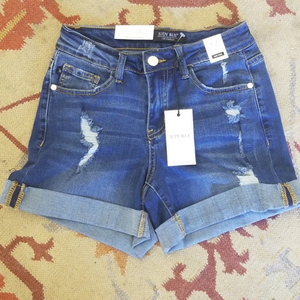 Judy blue jean shorts